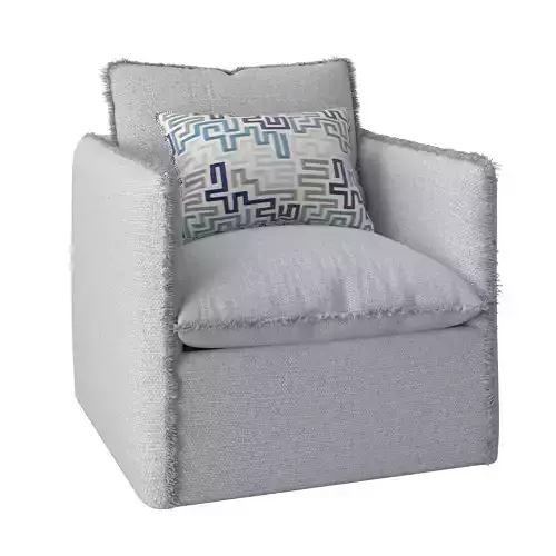 Freya Lounge Chair Low-poly 3D model