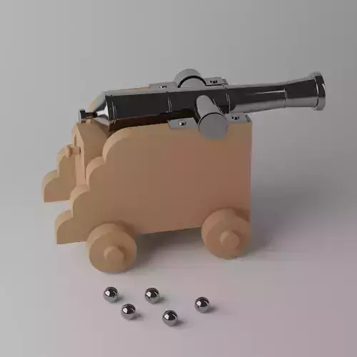 Cartoon Toy Cannon