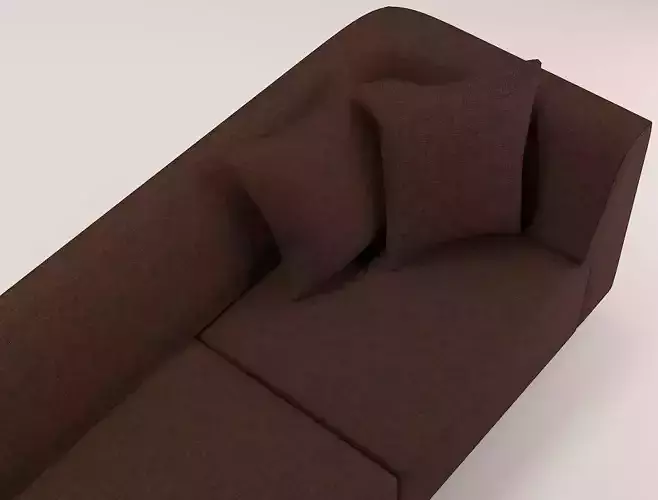 Sofa-Therapy Flamingo Fabric 3 Seater Sofa