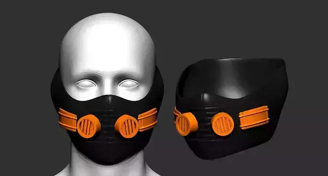 helmet high poly sculpt 3d printable 