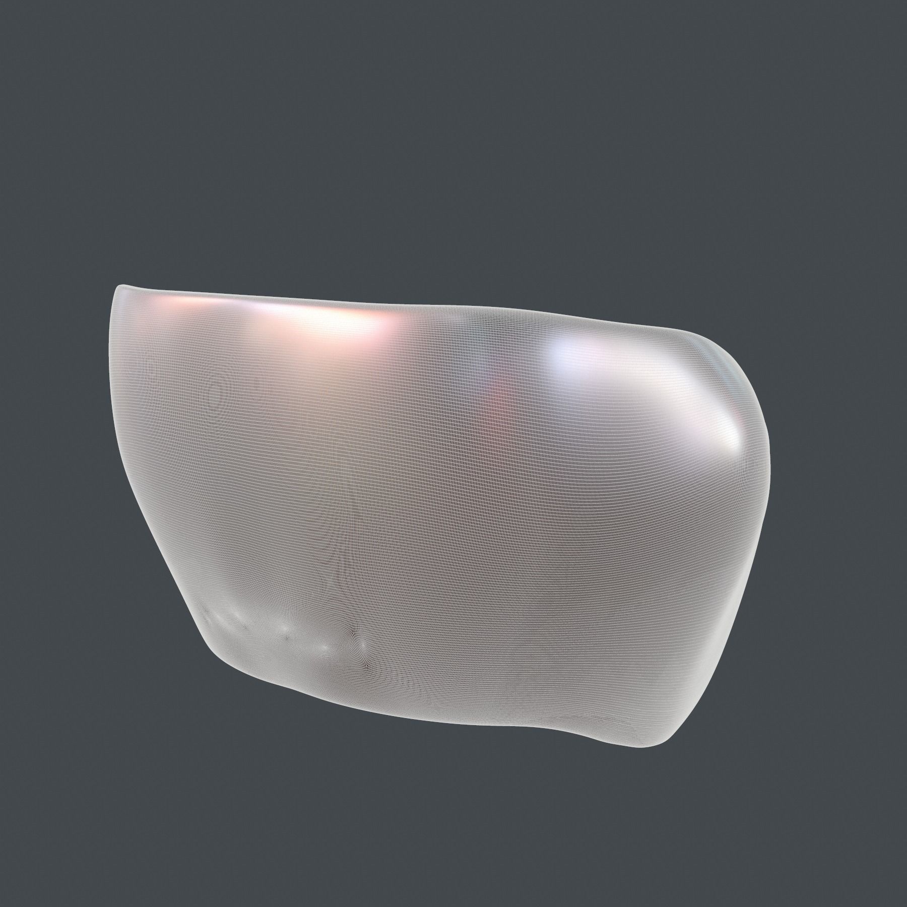 helmet high poly sculpt 3d printable 3D model_6