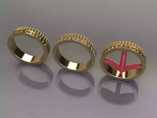 Infinity Diamond Fashion Band Ring