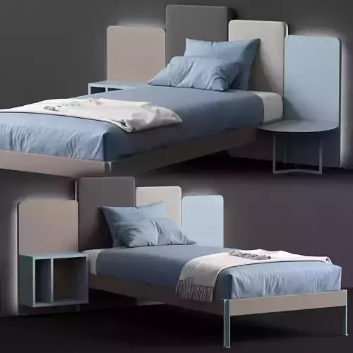 bed WONDER ET12 by Diotti