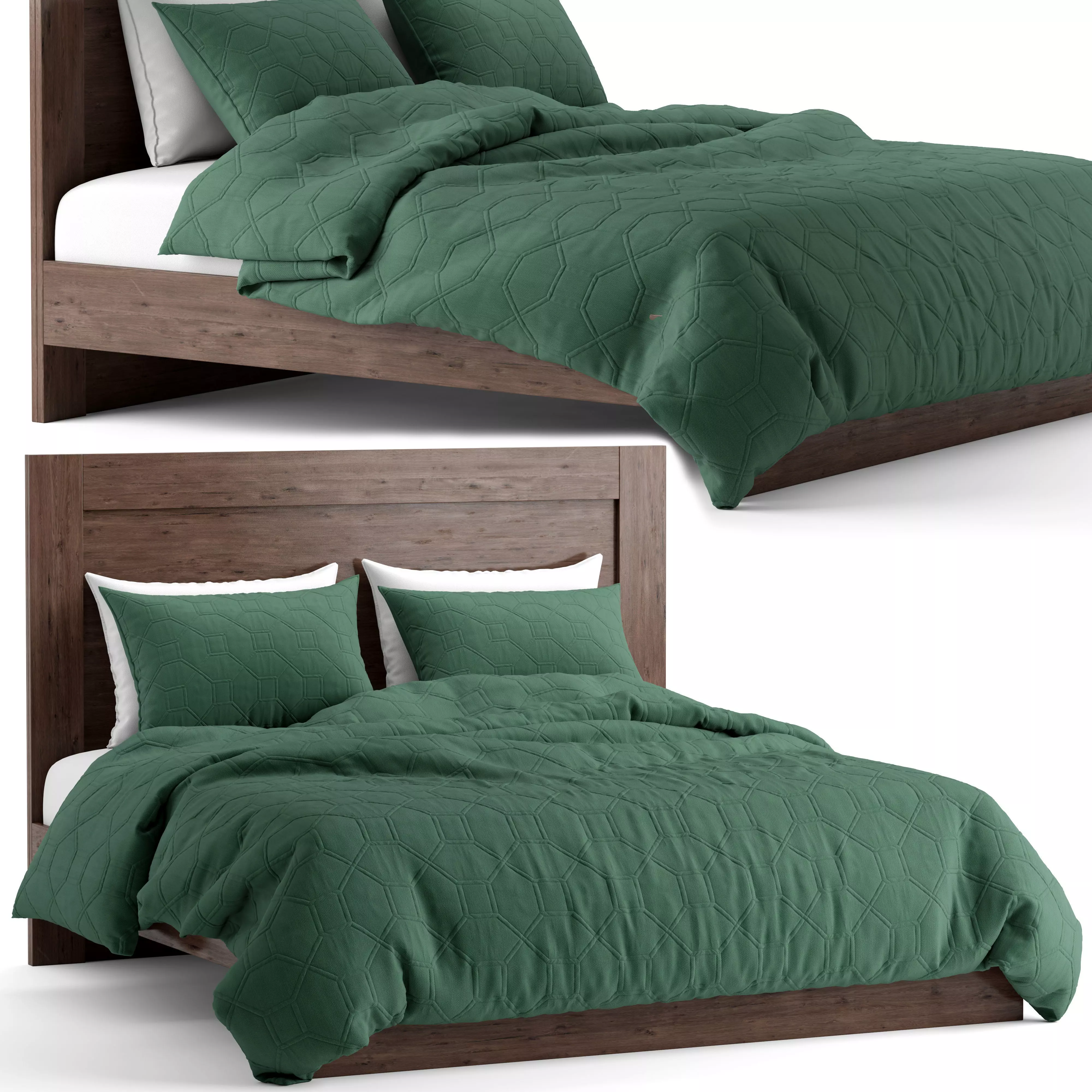 bed by madison park 2 3D model