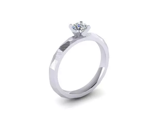 wedding ring 3D print model_0