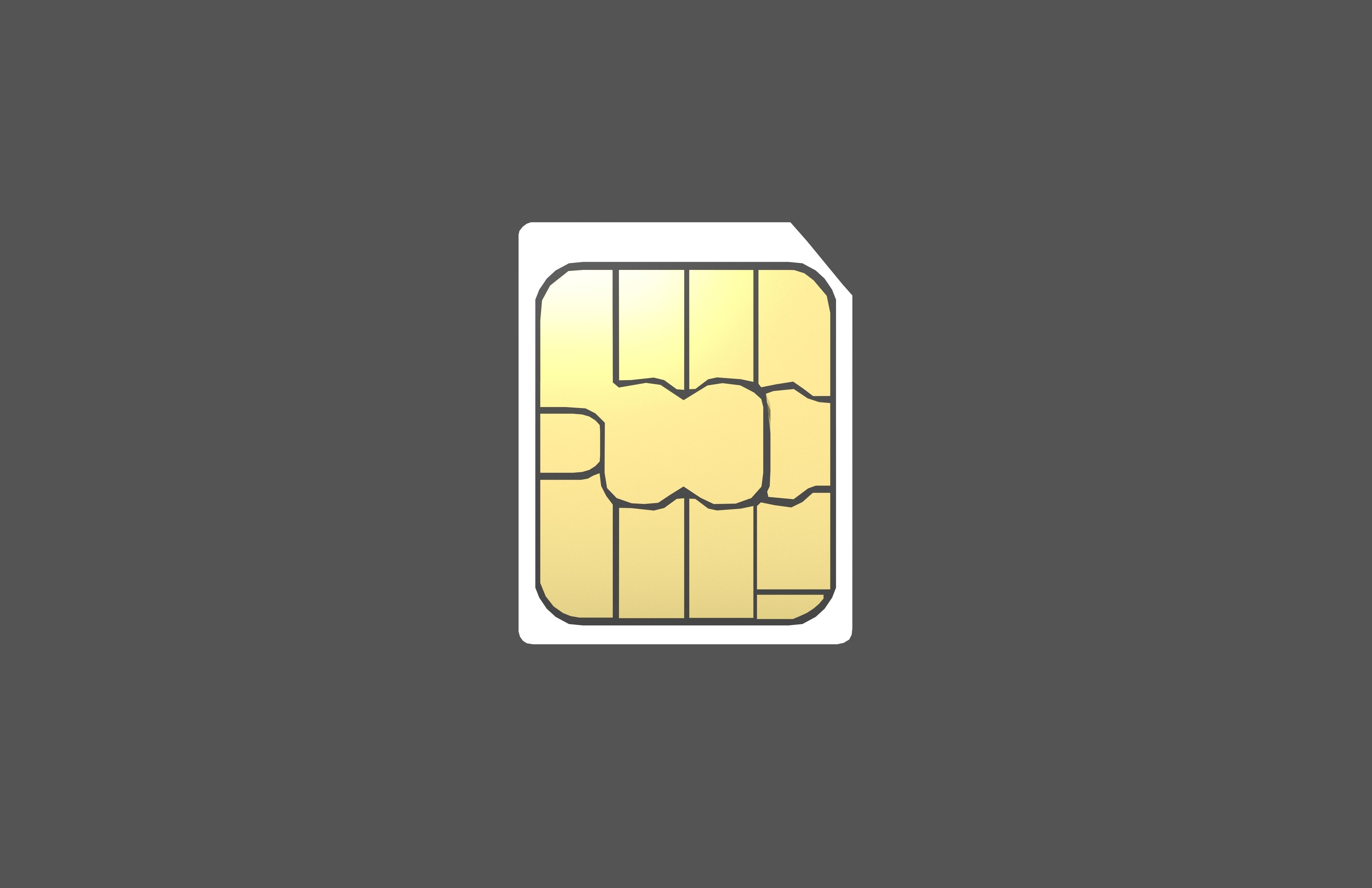 Mirco Sim Card v1 004 Low-poly 3D model_1