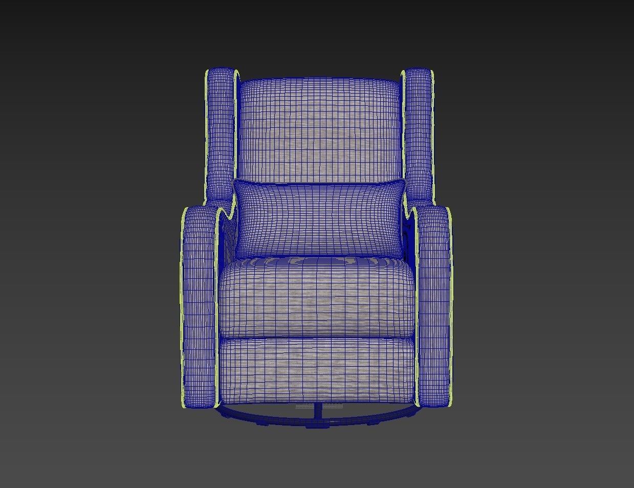 Arlo Recliner 3D model 3D model_5
