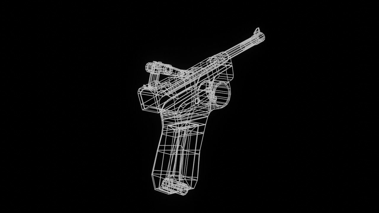 Rigged Weapons 3D model_13