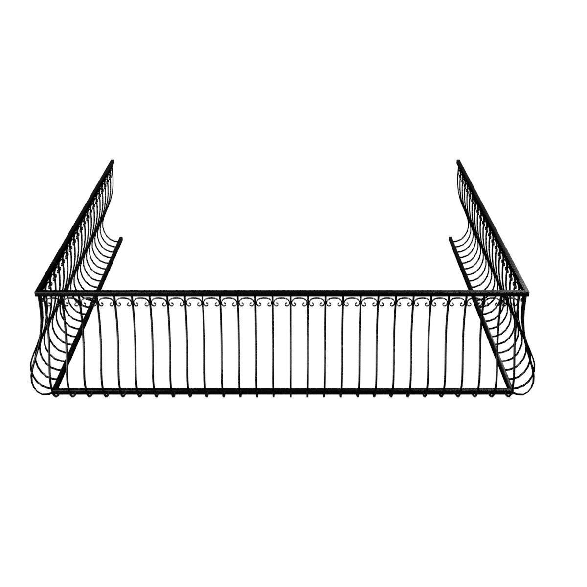 Balcony Railing 3D model_21