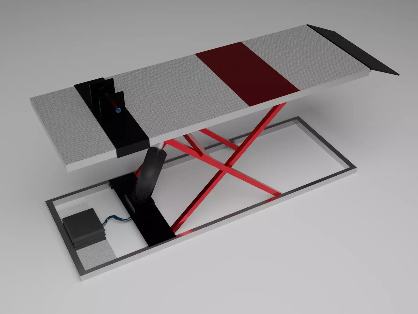 Two wheeler Bay Free low-poly 3D model_0