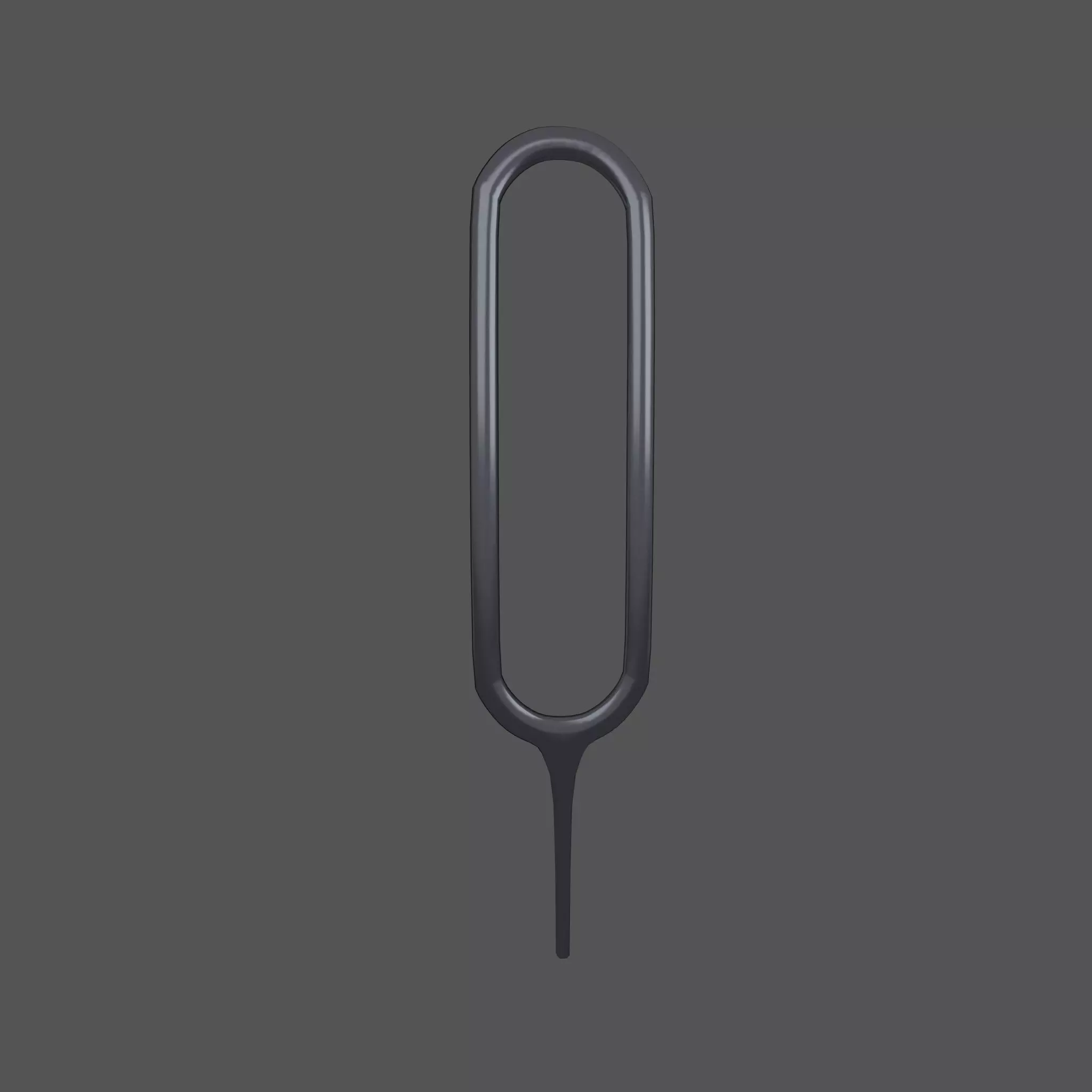 Sim Card Eject Pin v2 004 Low-poly 3D model_0