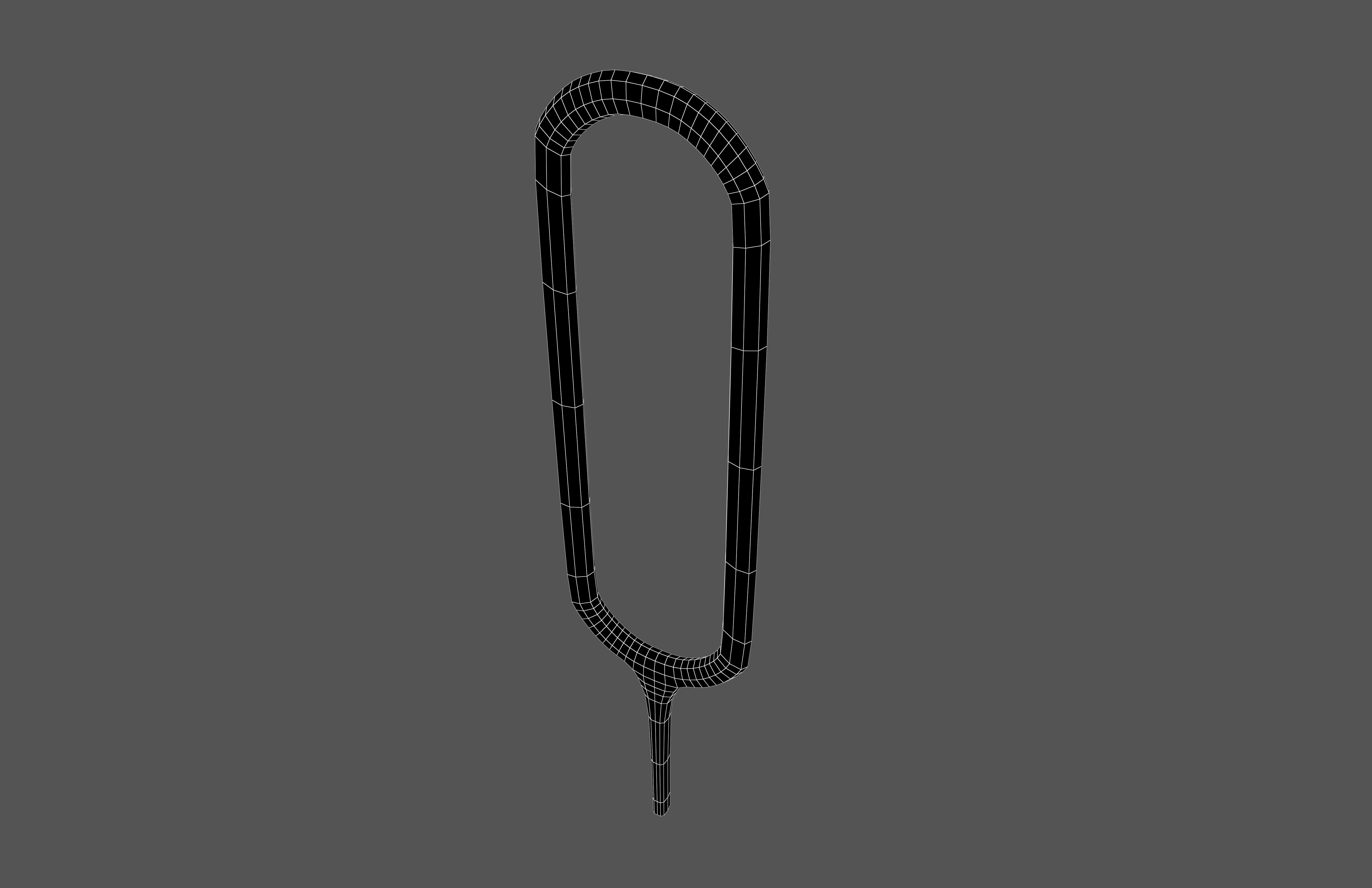 Sim Card Eject Pin v2 004 Low-poly 3D model_6