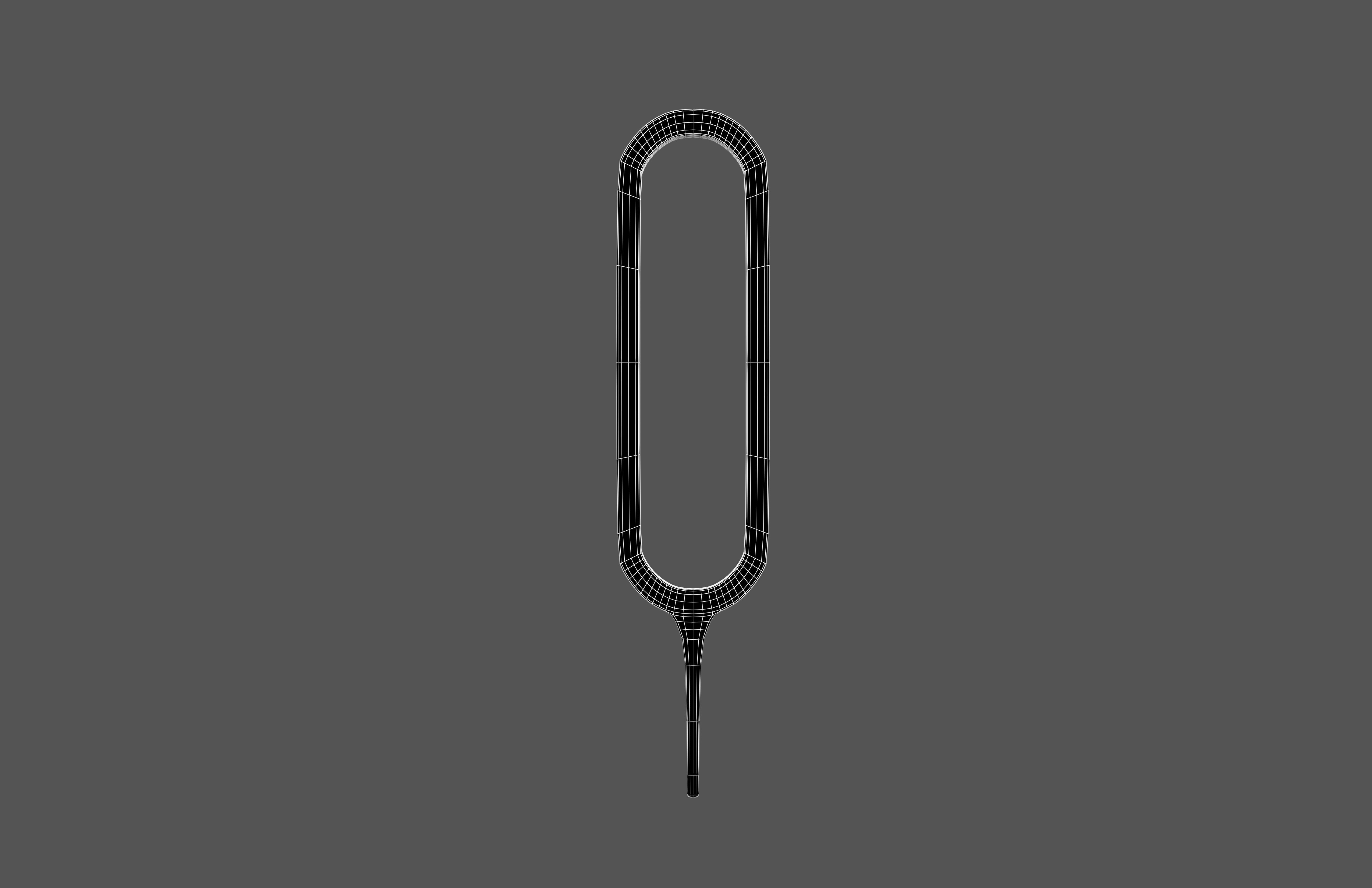 Sim Card Eject Pin v3 003 Low-poly 3D model_5