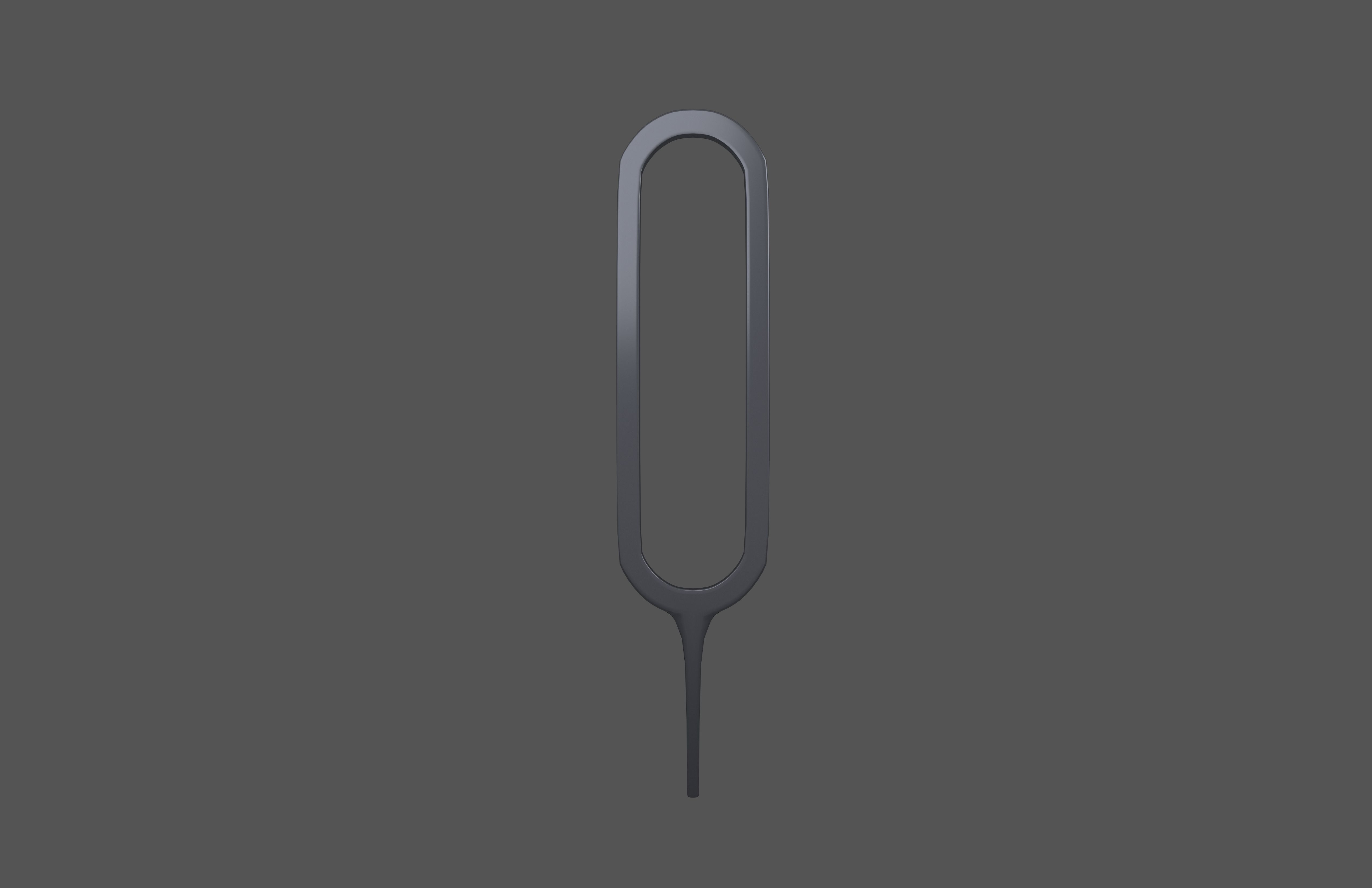 Sim Card Eject Pin v3 004 Low-poly 3D model_1