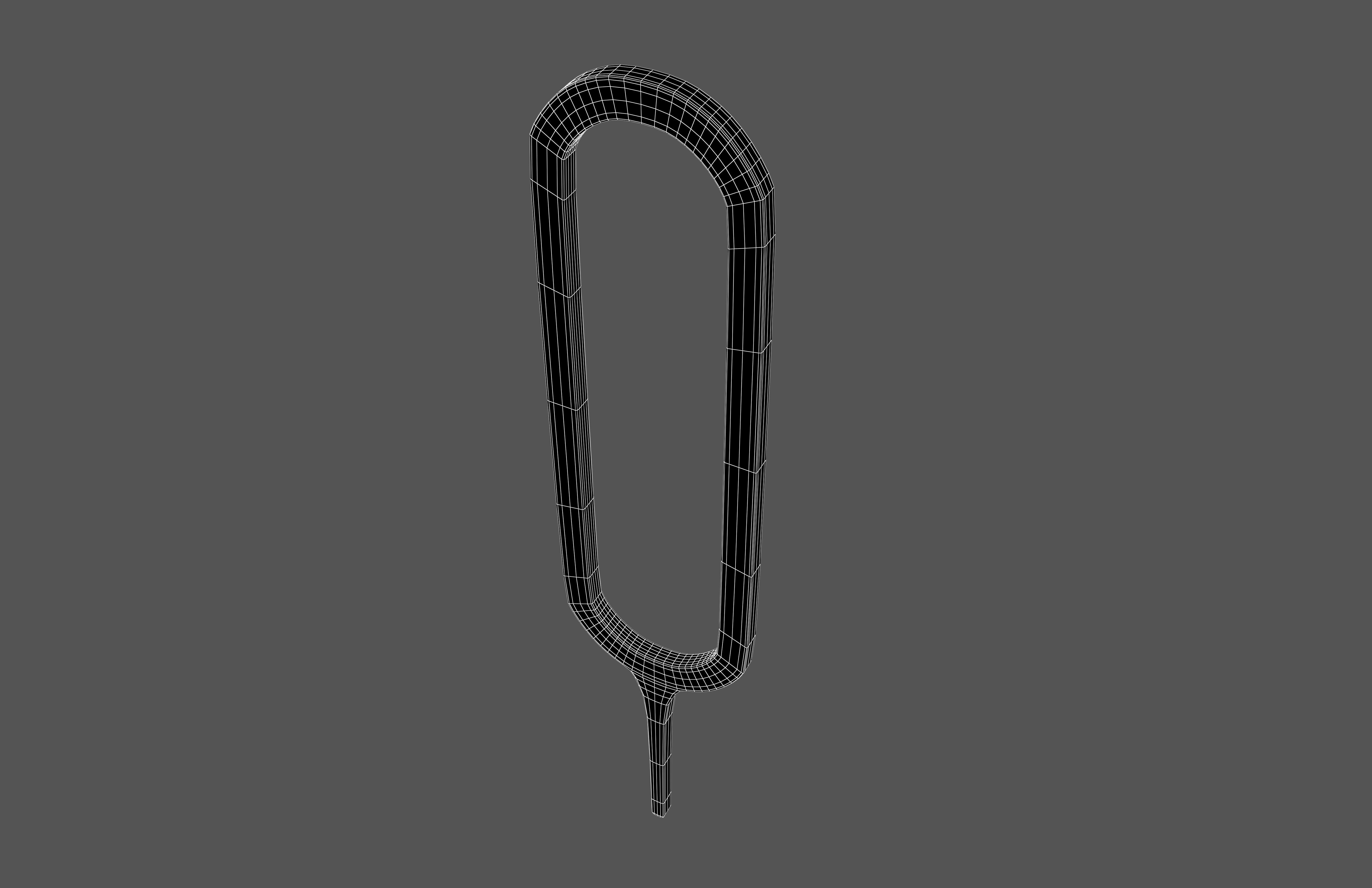Sim Card Eject Pin v3 004 Low-poly 3D model_6