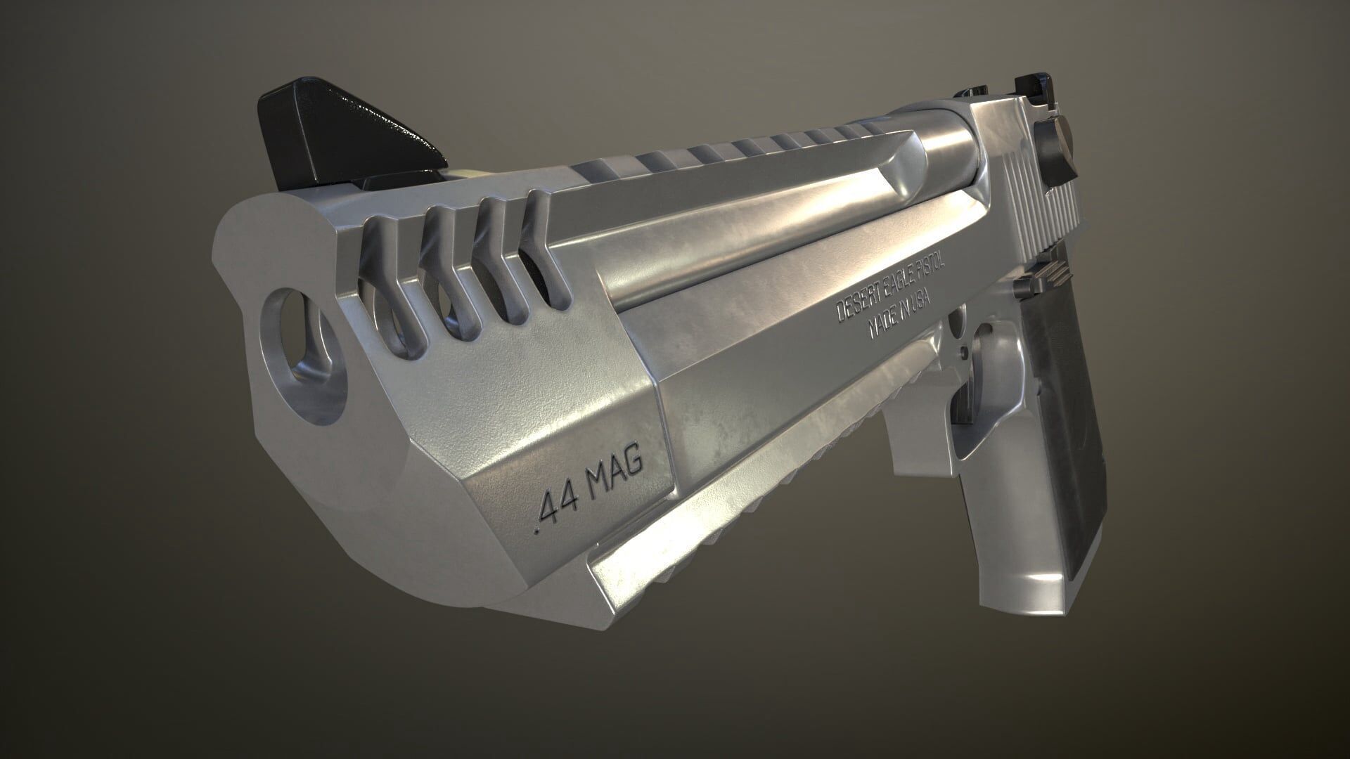 Desert Eagle 3D model_2