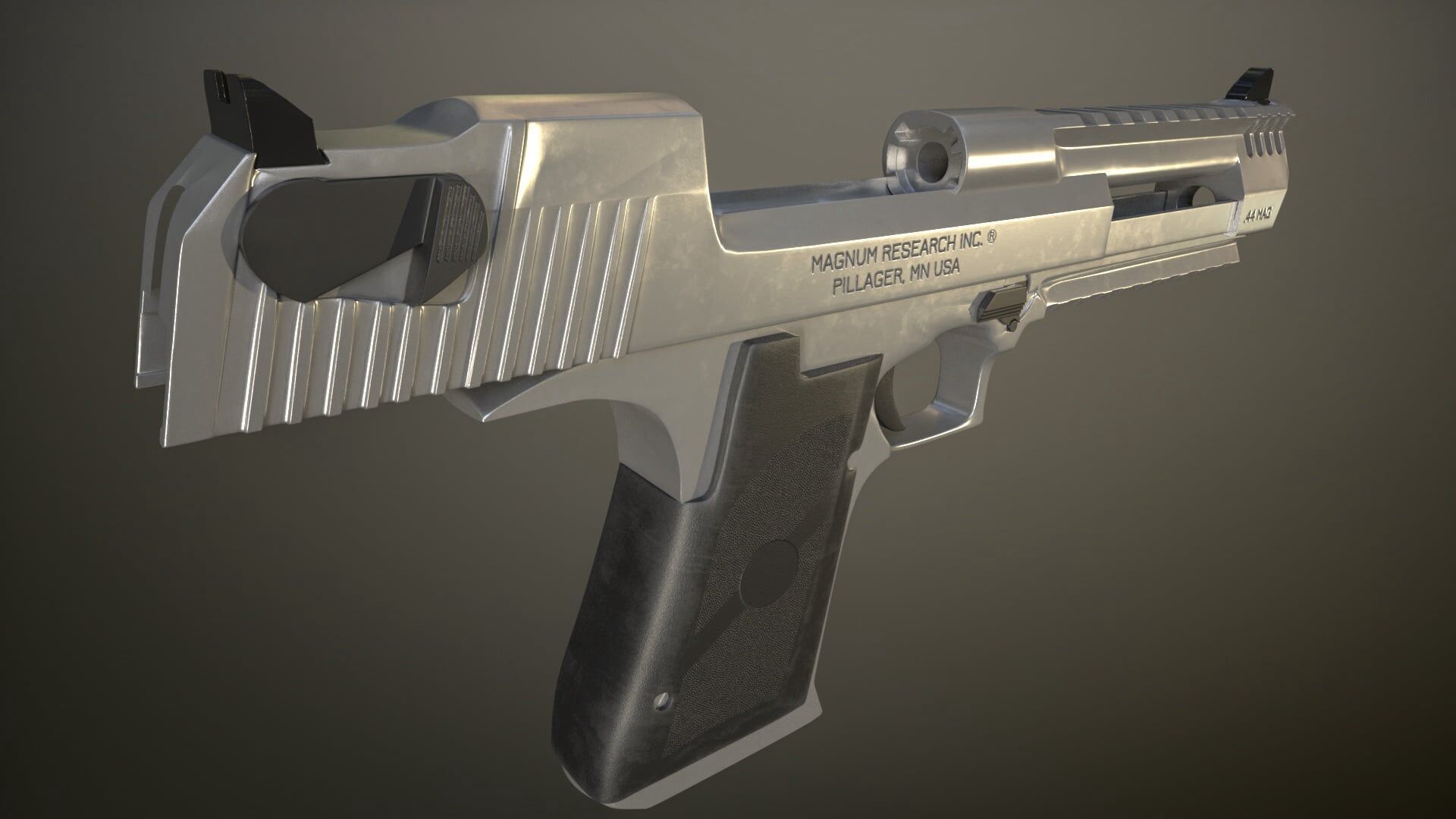 Desert Eagle 3D model_1