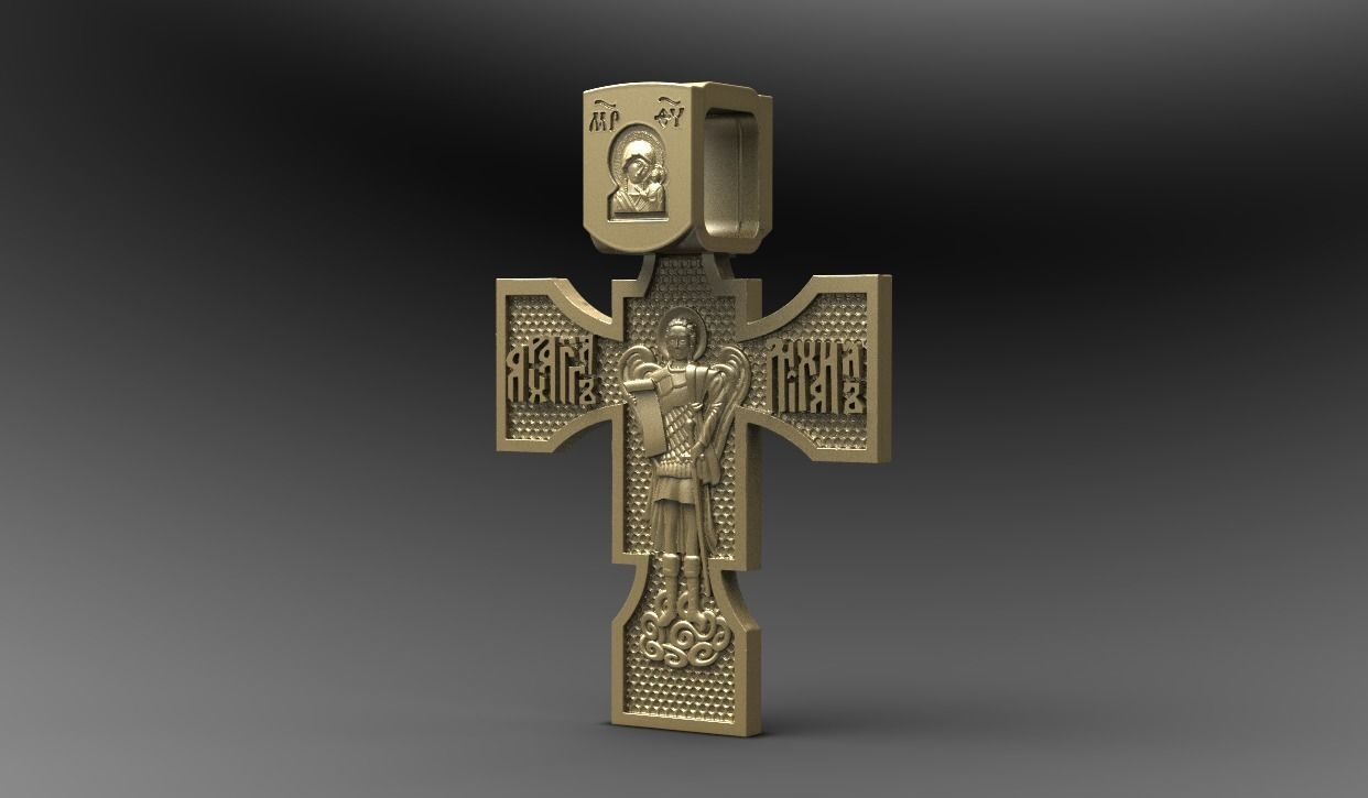 RELIGIOUS CROSS 44 3D print model_3