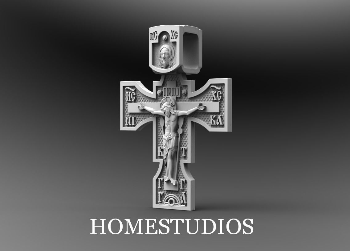 RELIGIOUS CROSS 44 3D print model_0