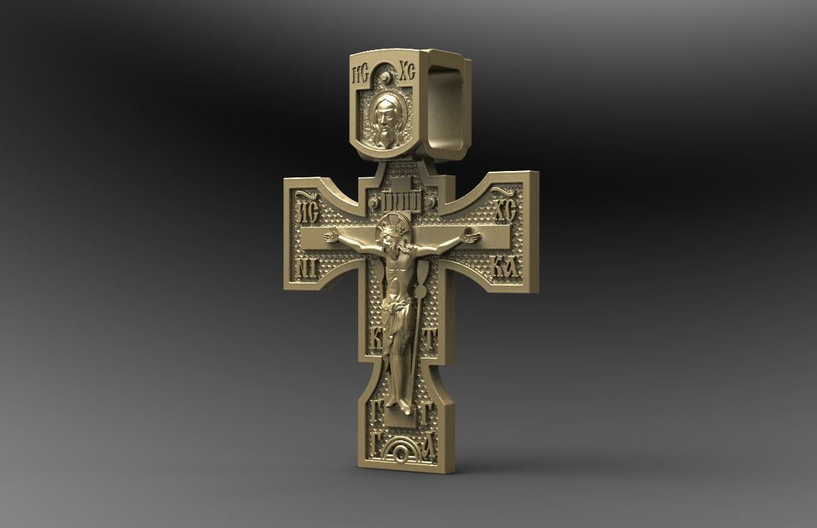 RELIGIOUS CROSS 44 3D print model_1
