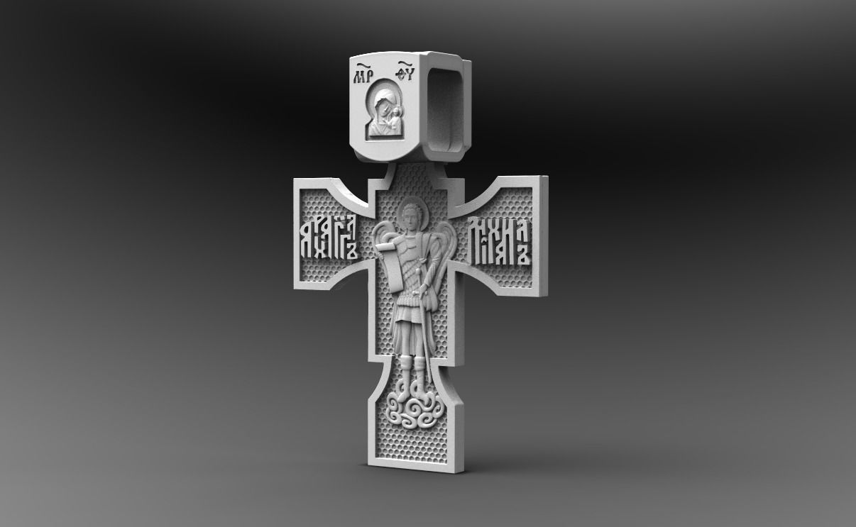 RELIGIOUS CROSS 44 3D print model_2