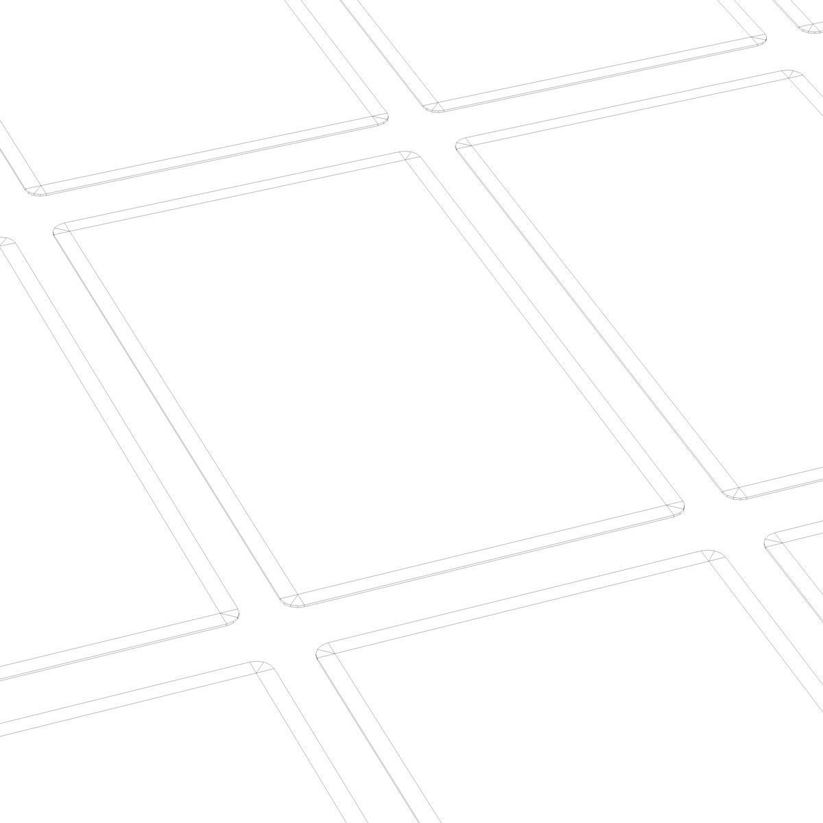 Golden Tarot Cards - Major Arcana Low-poly 3D model_8