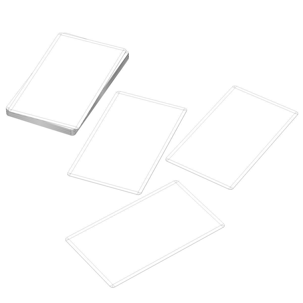 Golden Tarot Cards - Major Arcana Low-poly 3D model_5