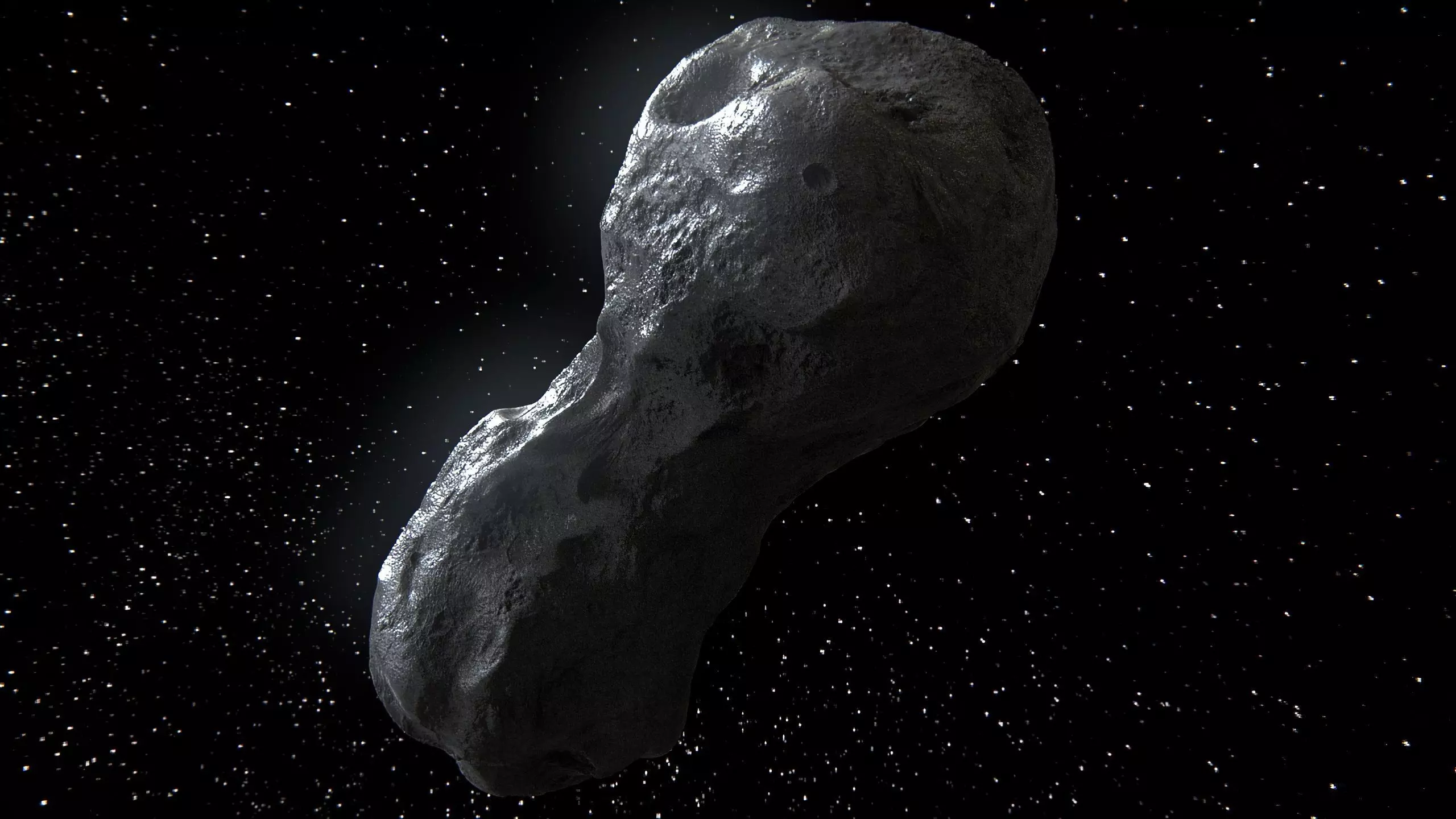 Detailed asteroids high-poly set  3D model_3