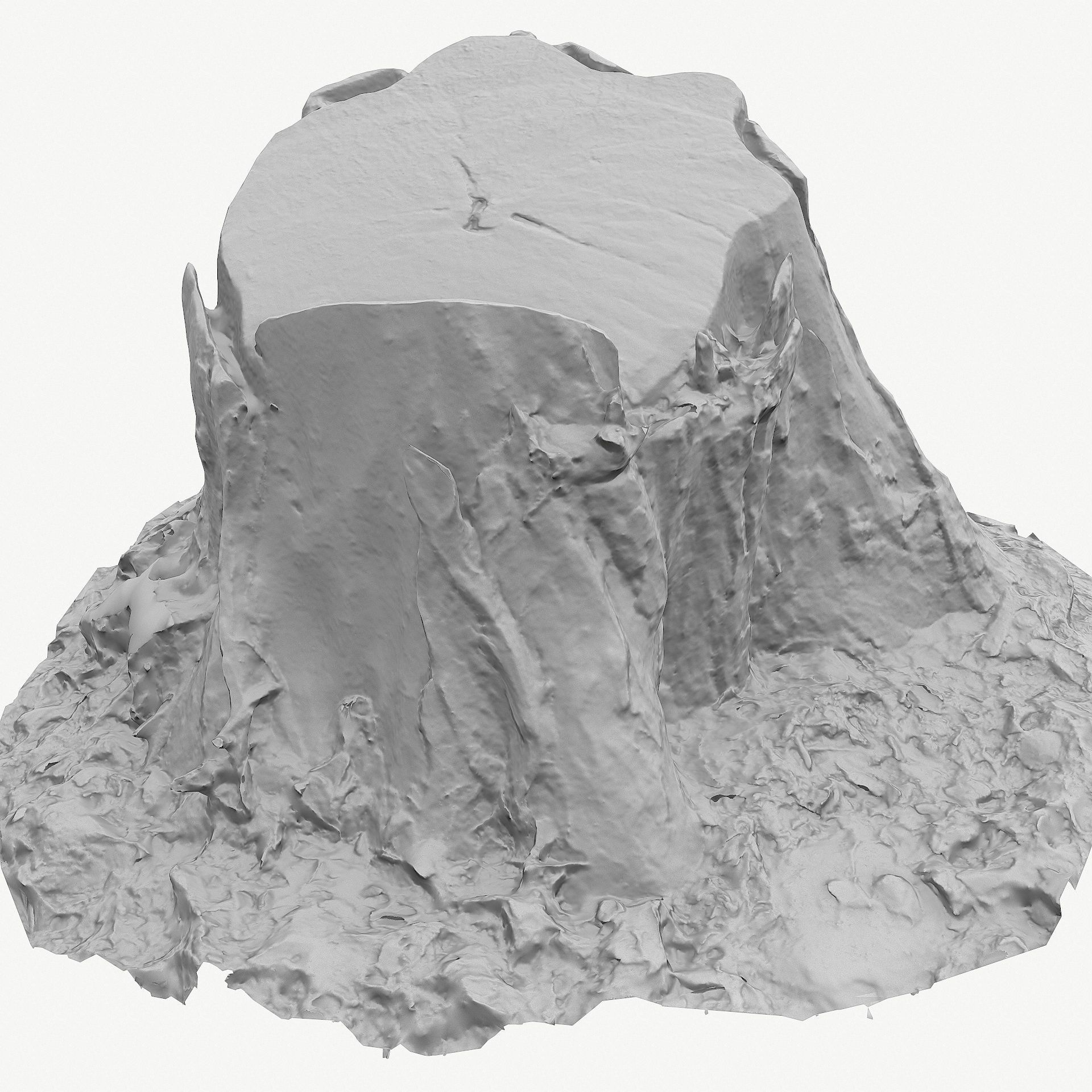 3D Scan BPR Tree Stump Collection model Low-poly 3D model_73