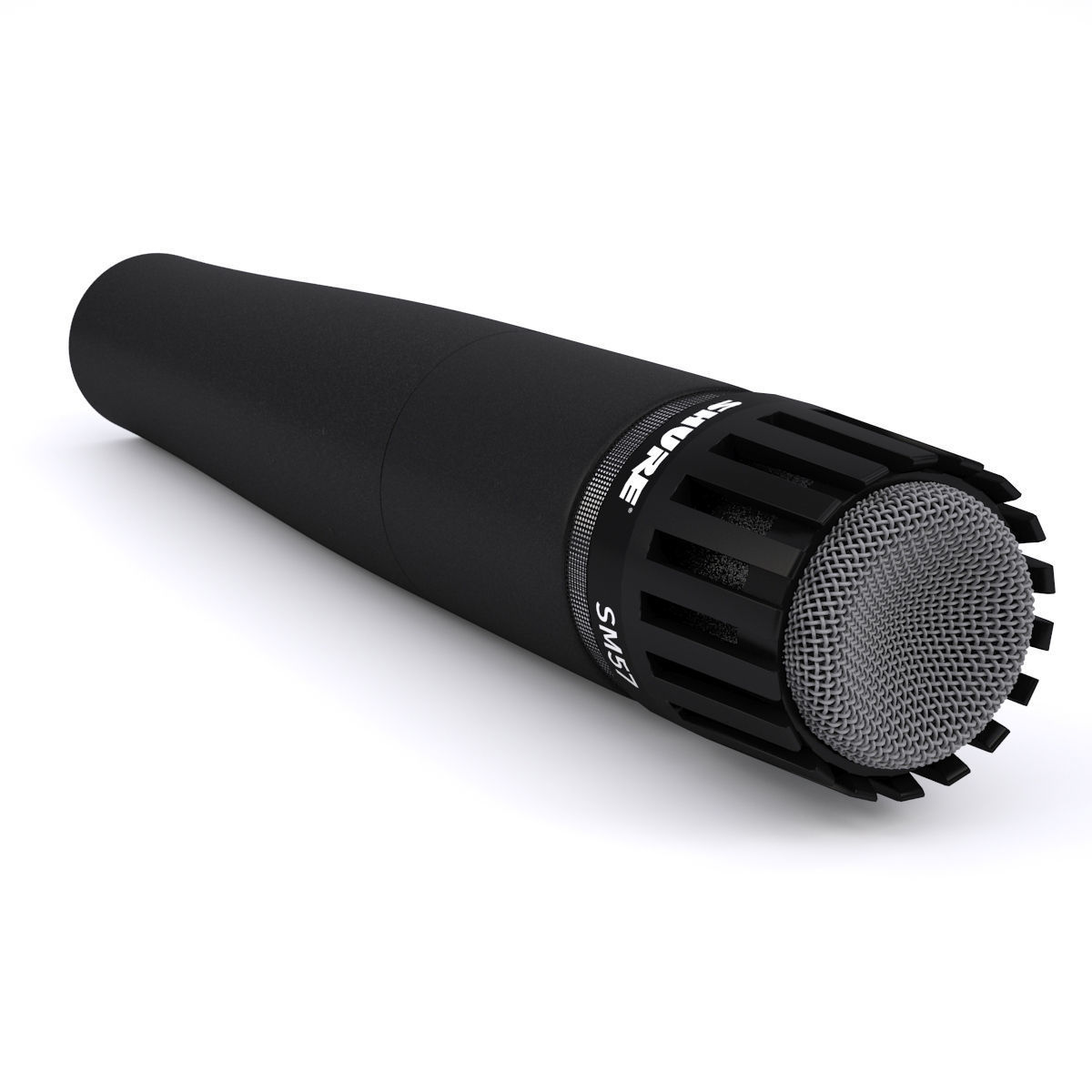 Shure SM57 Microphone 3D model_1
