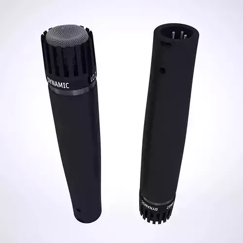 Shure SM57 Microphone 3D model