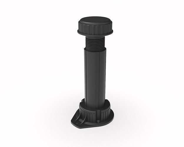 Kitchen Plinth Foot 150mm 3D model