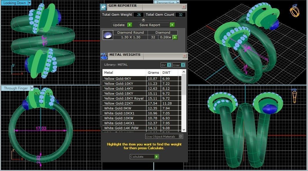 Grisogono ring 23 3D print model_2