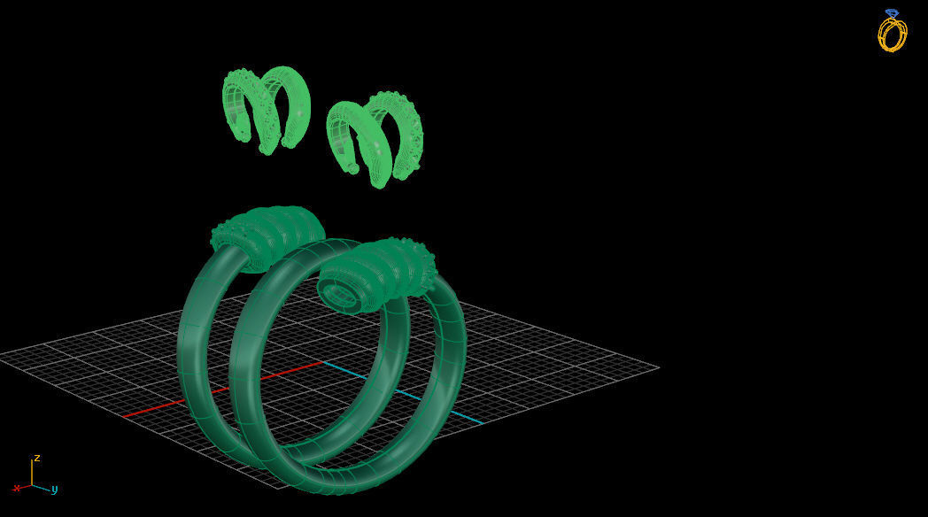 Grisogono ring 23 3D print model_3