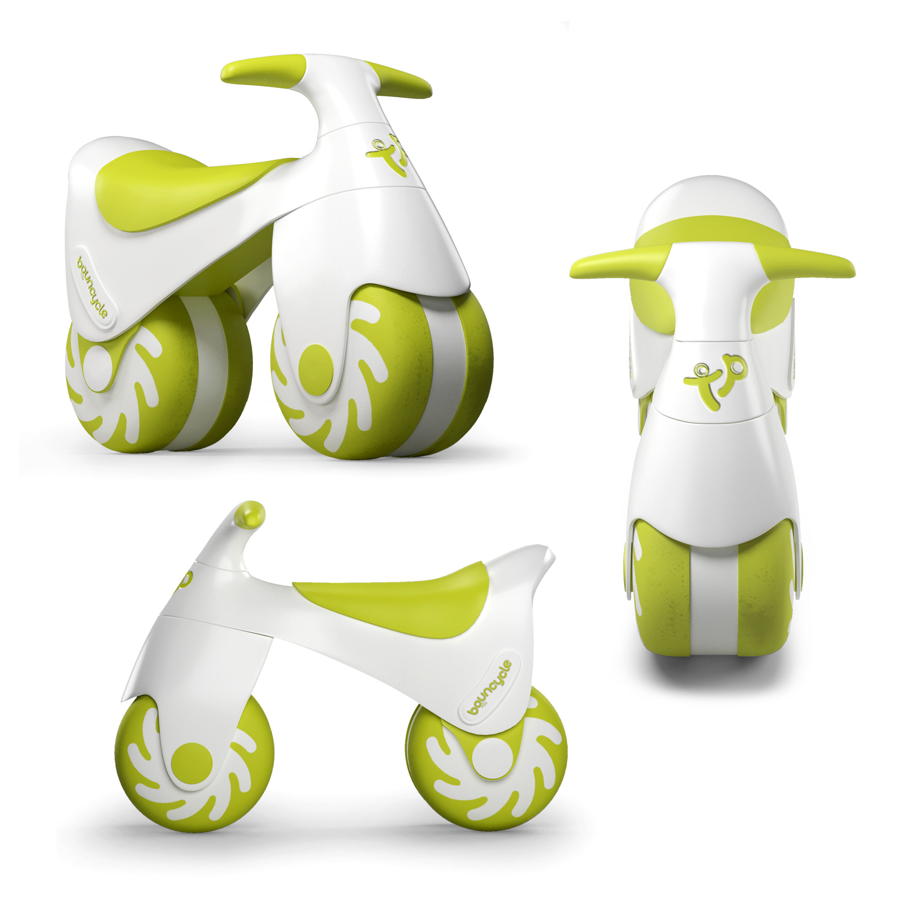 Bouncycle bicycle-kids toy 3D model_1