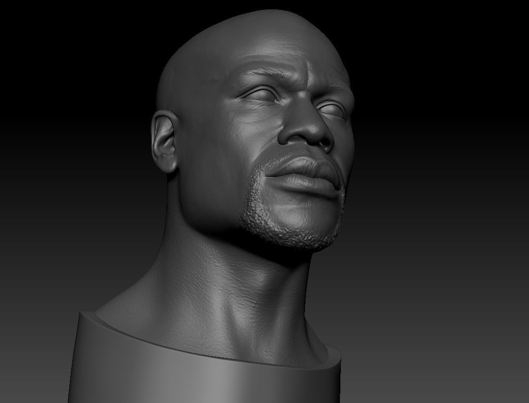 Floyd Mayweather Likeness Miniature for 3d Printing 3D print model_8
