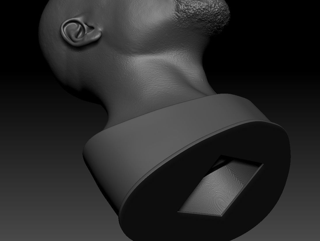 Floyd Mayweather Likeness Miniature for 3d Printing 3D print model_6