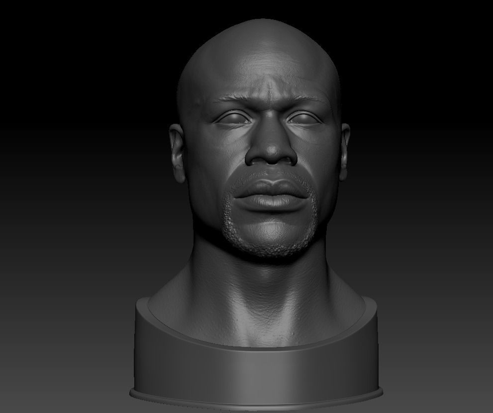 Floyd Mayweather Likeness Miniature for 3d Printing 3D print model_2