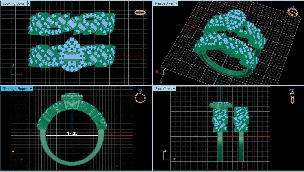 Tweens ring 10 3D print model_3