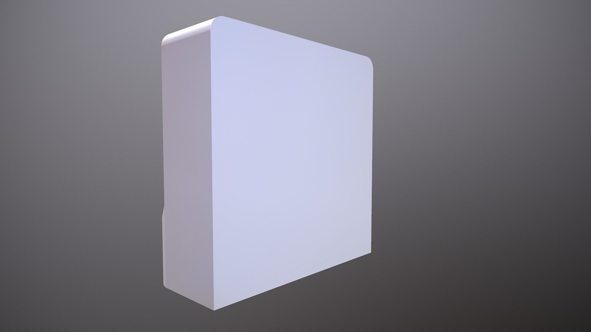 Futuristic Vending Machine Low-poly 3D model_4