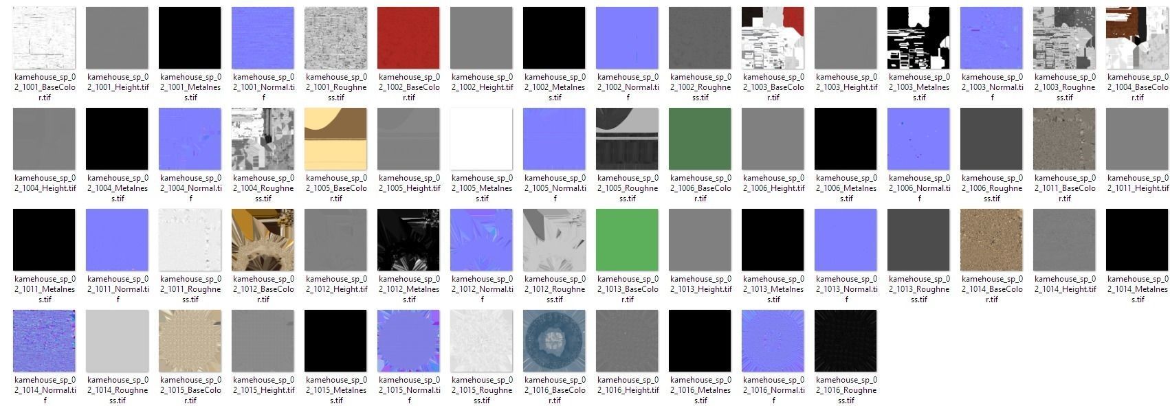 Kamehouse island with house and palm trees 3D model_19