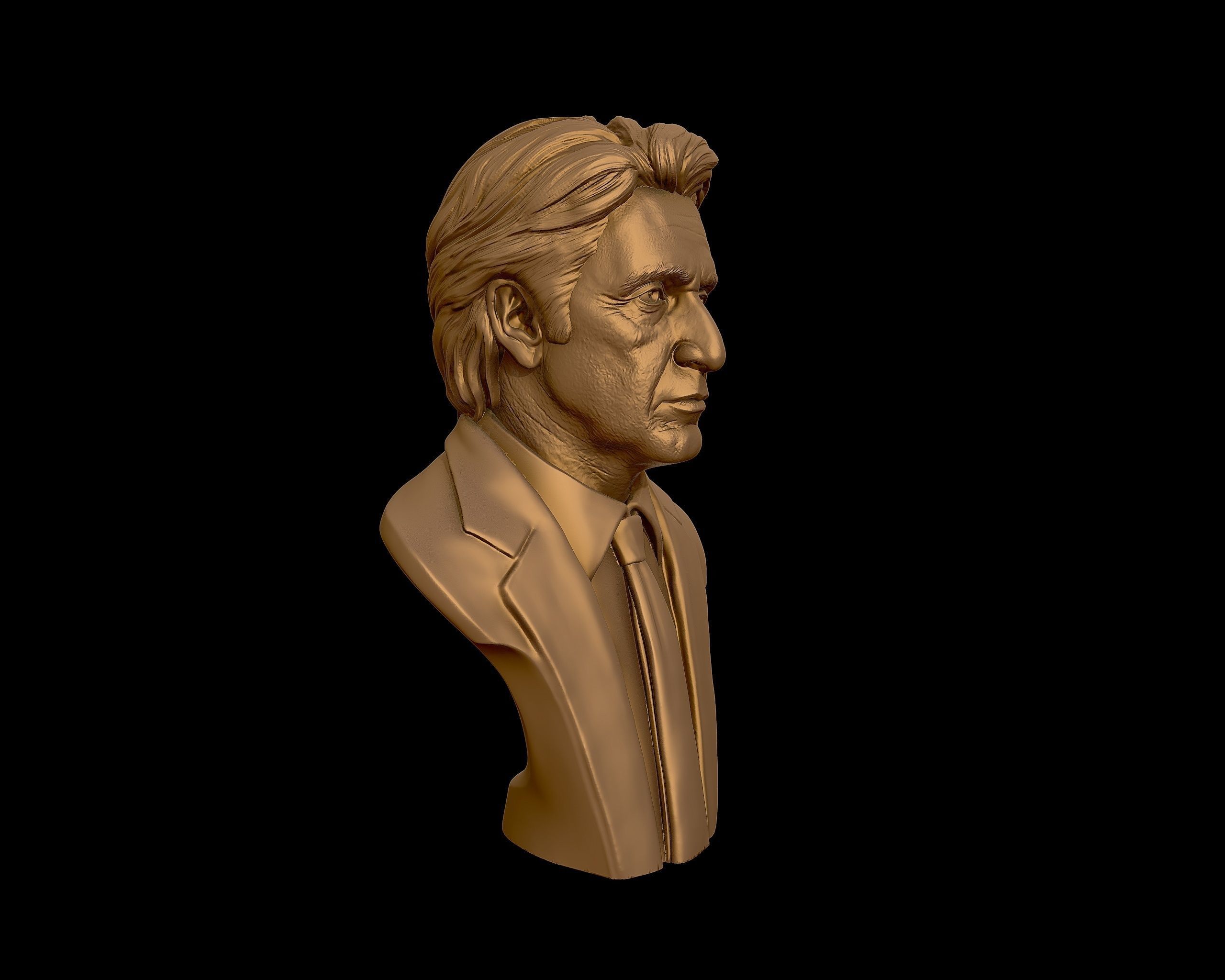  AlPacino bust sculpture 3D print model_25