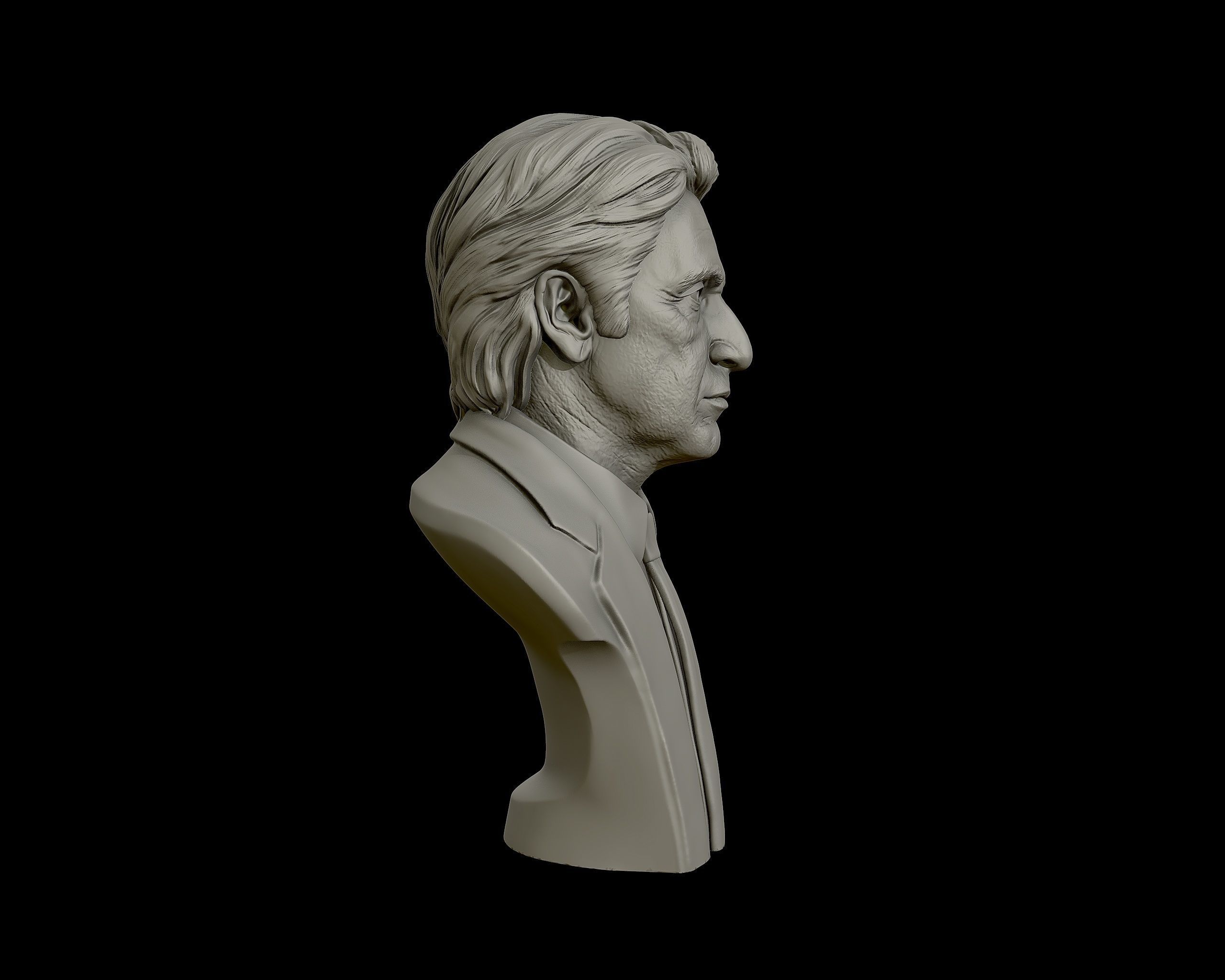  AlPacino bust sculpture 3D print model_18