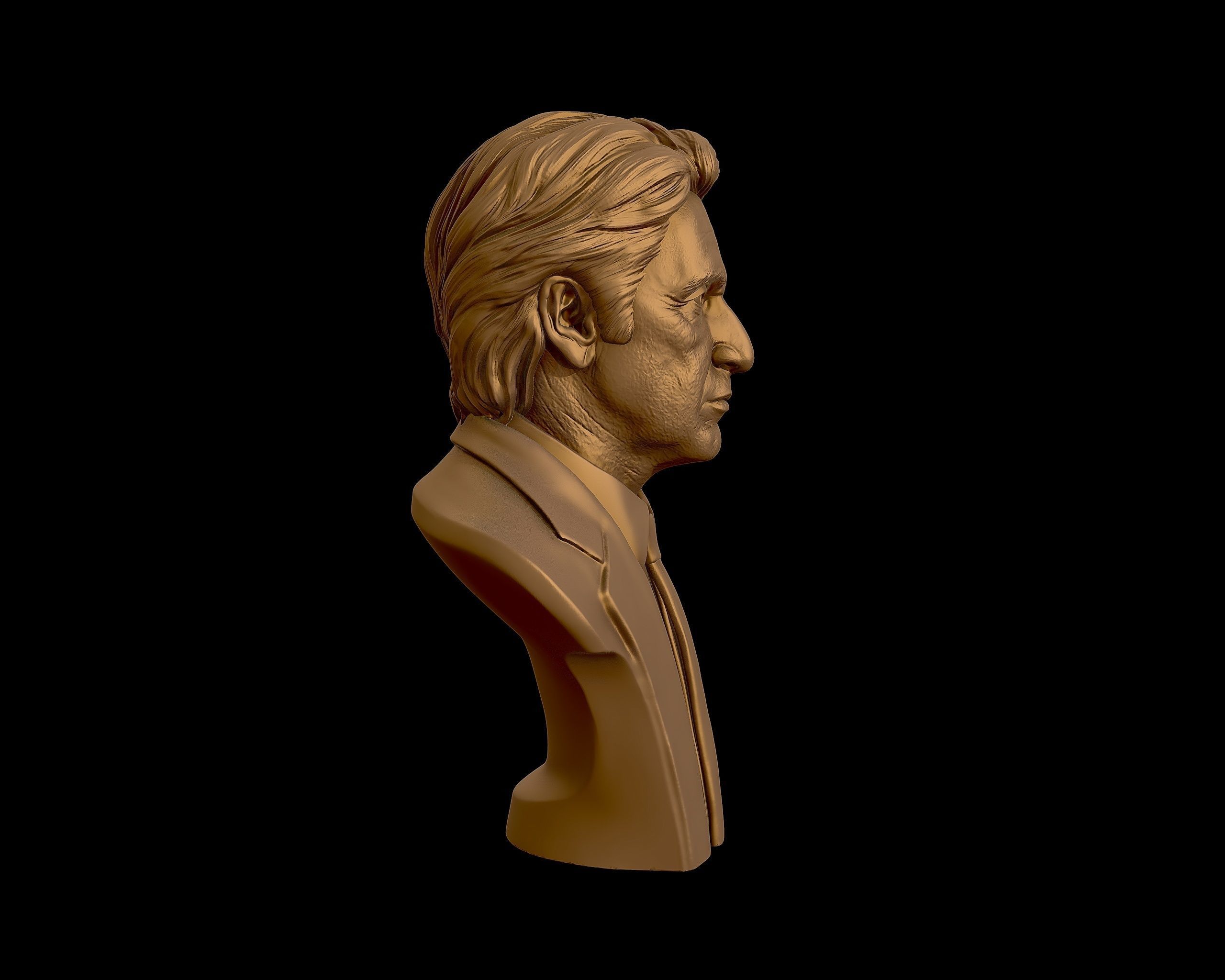  AlPacino bust sculpture 3D print model_24