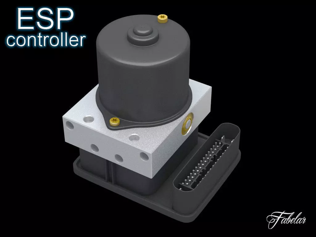 ESP controller 3D model