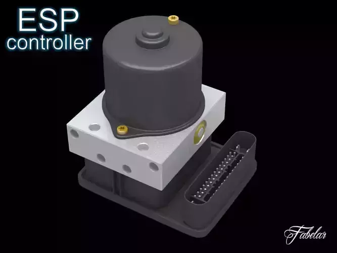 ESP controller 3D model