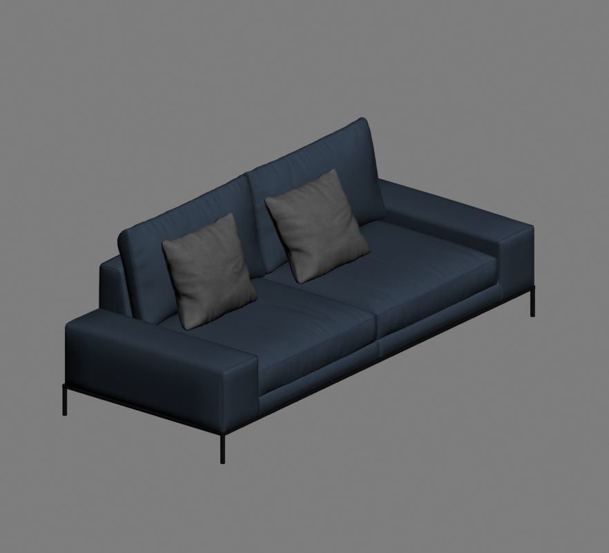 sofa 19 3D model_2