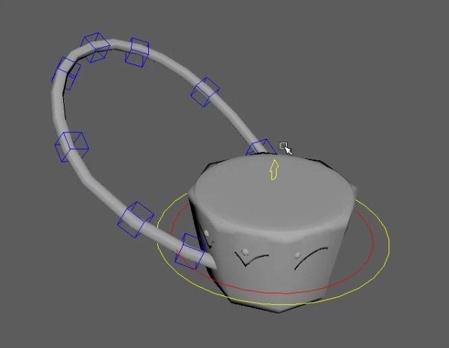 Small drum 3D model_1