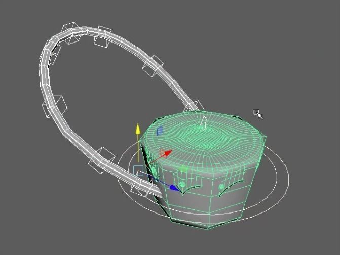 Small drum 3D model_2