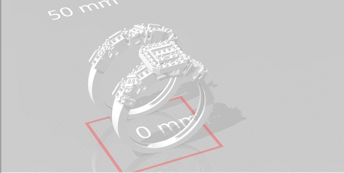 Tweens ring 50 3D print model_4